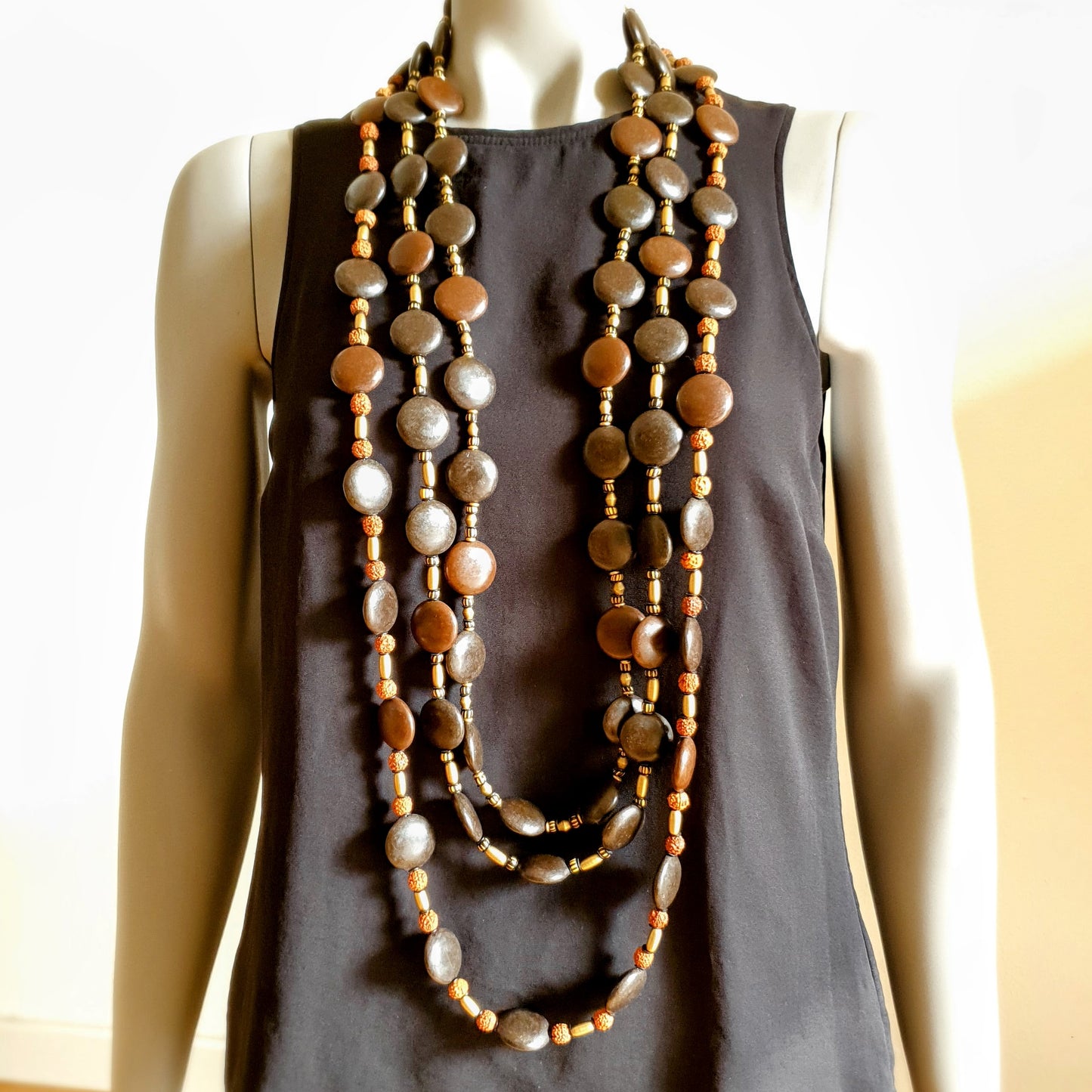 U0124 | Long unique necklace