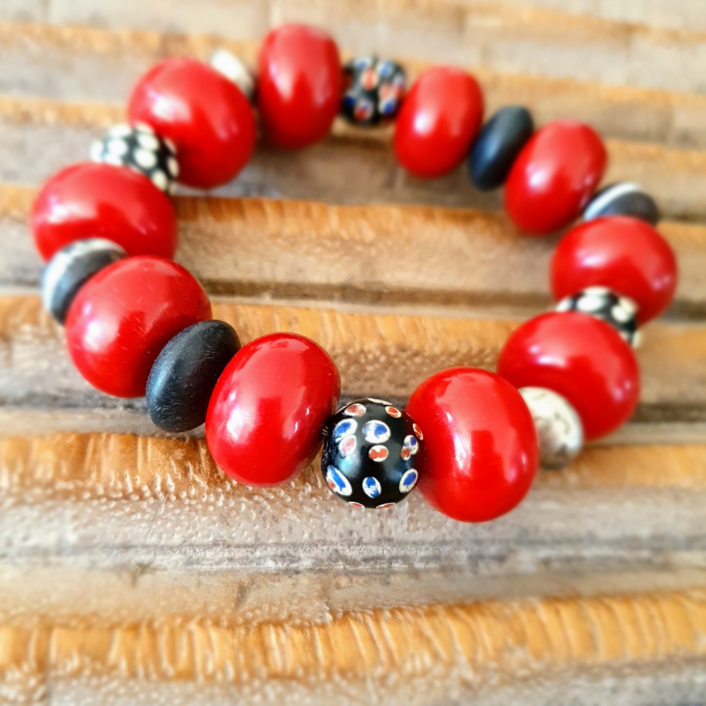 RED DOTS Jewelry Set