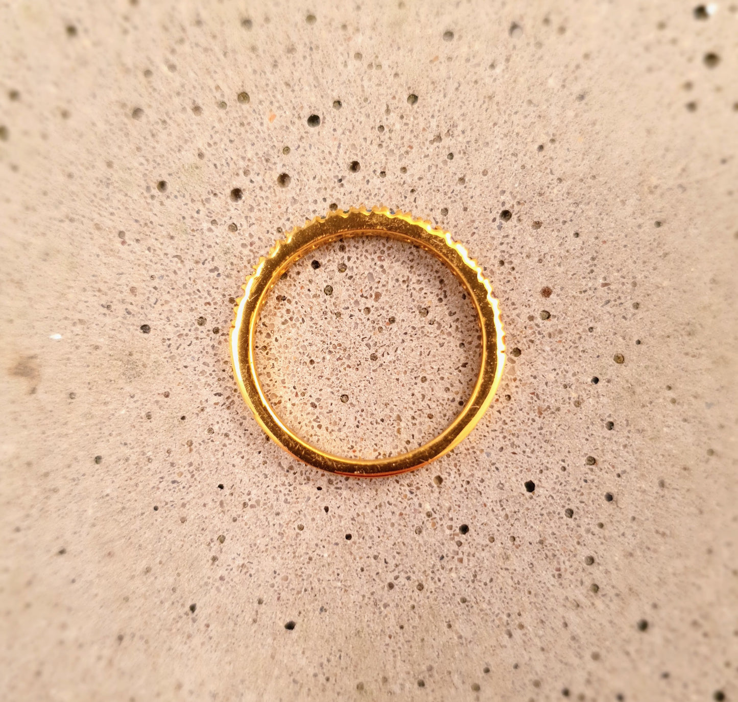 Zirkonia & Gold Schmuck-Set