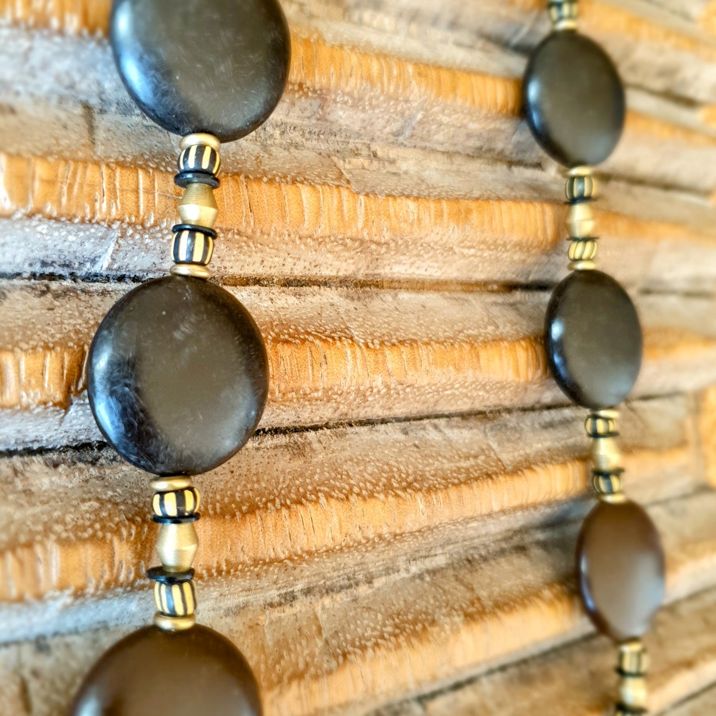 U0123 | Long unique necklace
