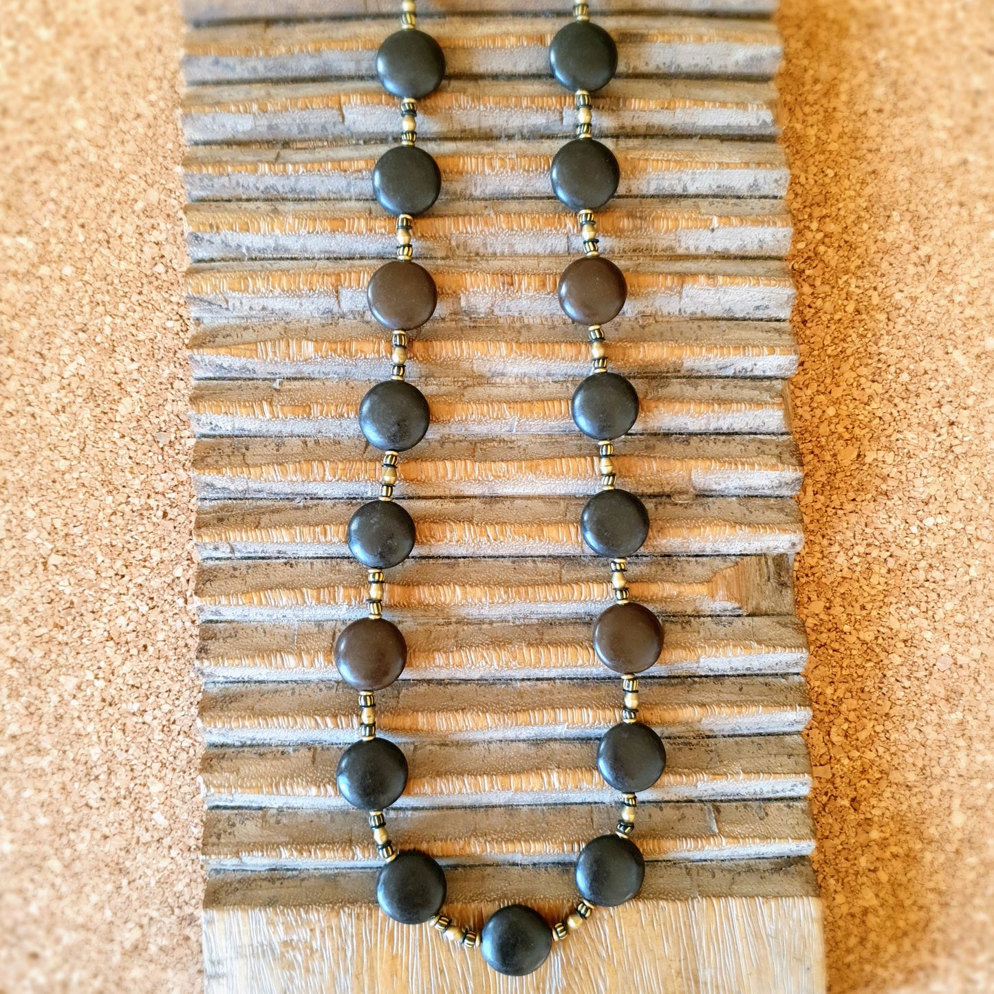 U0123 | Long unique necklace
