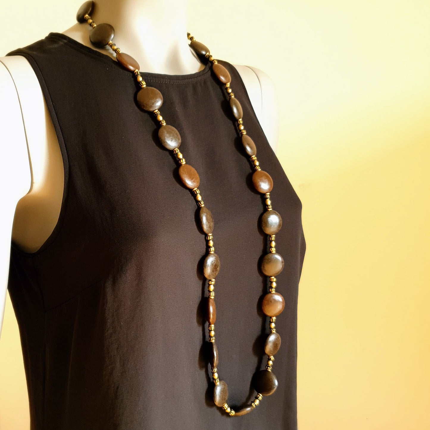 U0123 | Long unique necklace