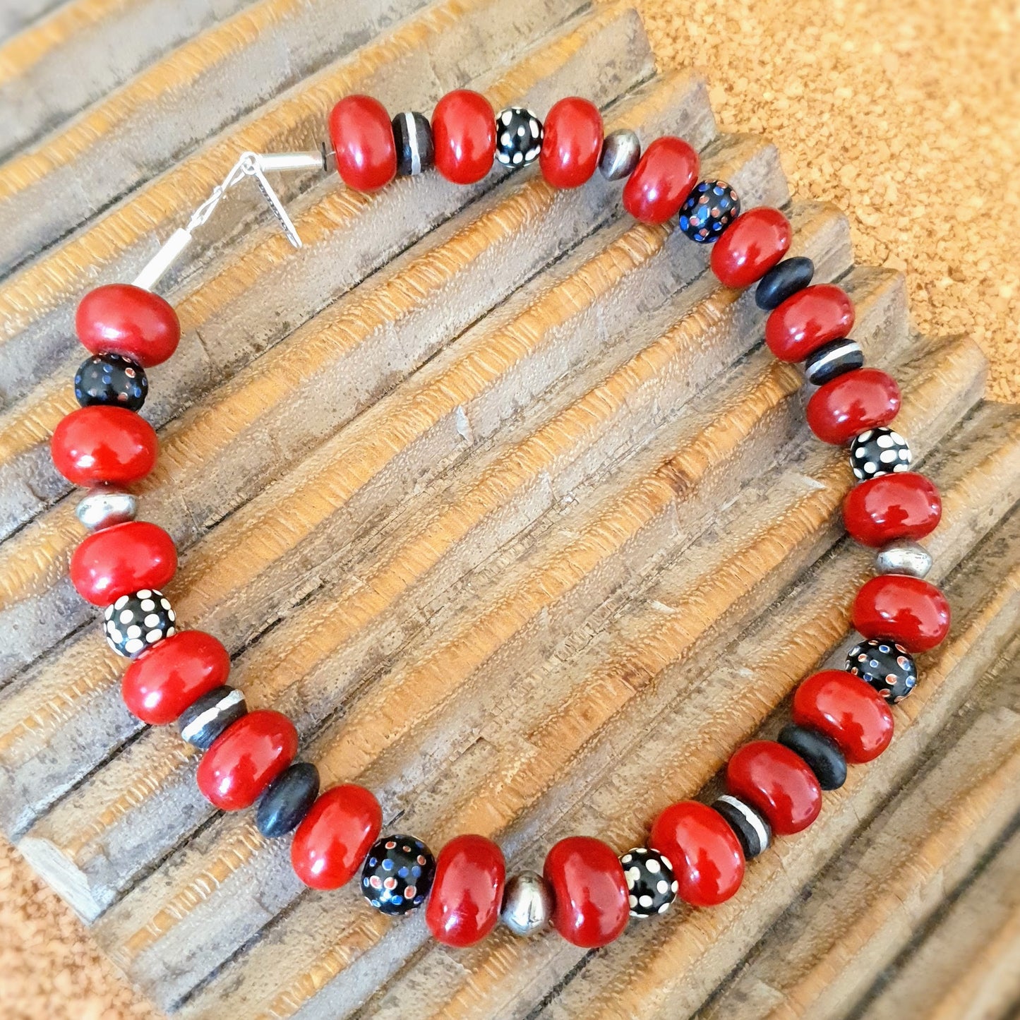 RED DOTS Jewelry Set