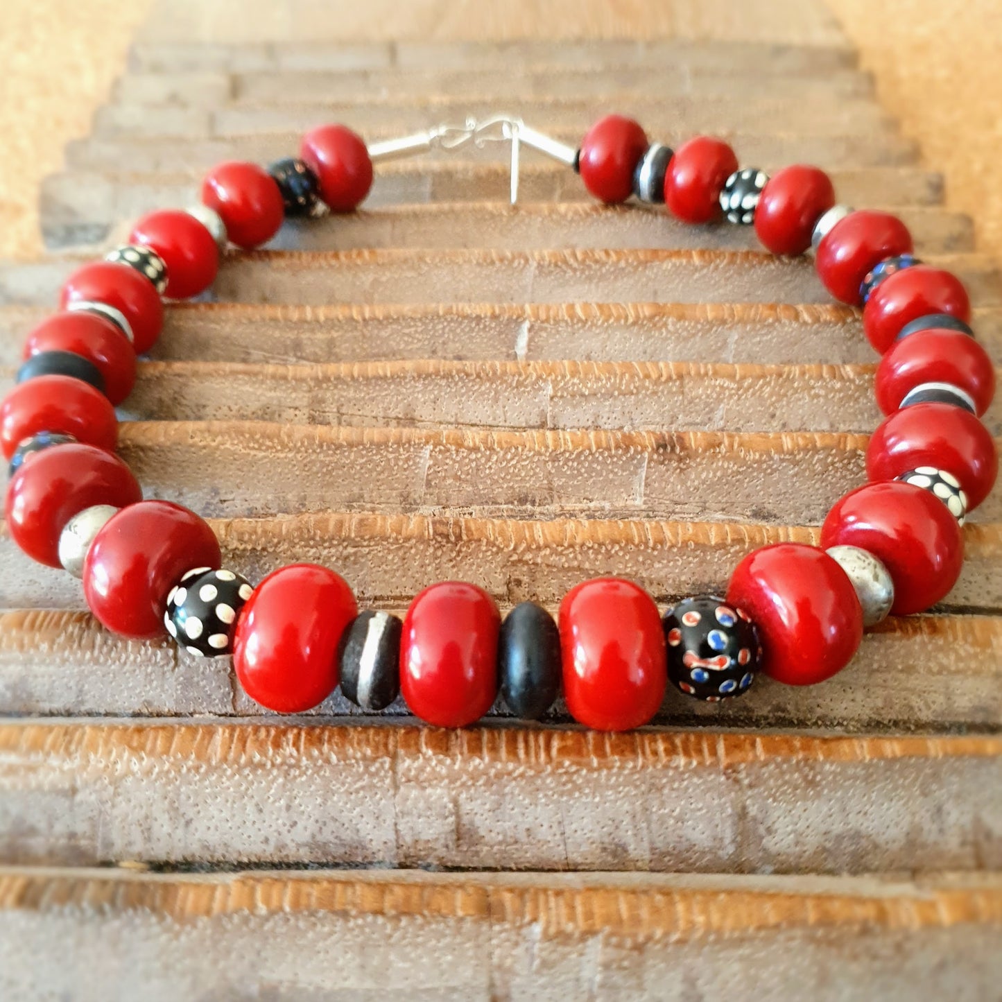 RED DOTS Jewelry Set