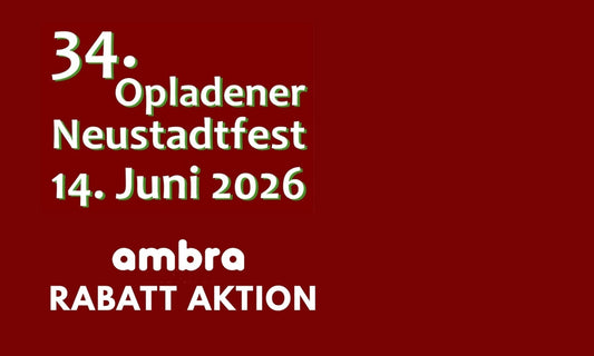 Straßentrödel und Musik. Auch wir haben wieder viele individuelle Schmuckstücke auf unserem Stand vor unserem Schmuck ATELIER @ambra.schmuck und eine RABATT AKTION für euch vorbereitet und freuen uns auf deinen Besuch am 14.06.2026. www.ambra-schmuck.de