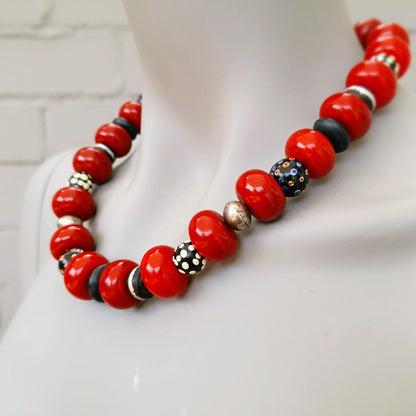 RED DOTS Jewelry Set