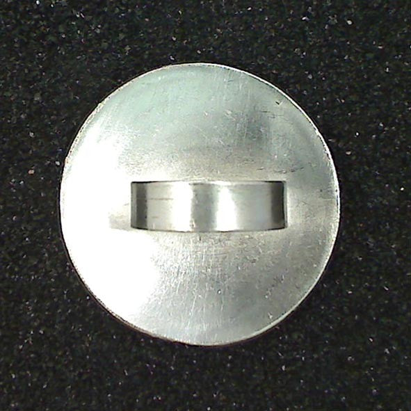Ring aus burmesischem Silber und größenverstellbarer Ringschiene